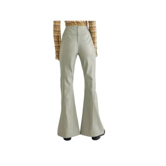 Free People We the Free Real Deal Slit Vegan Pants Size 26 NWT - Picture 2 of 8